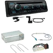 Kenwood KDC-BT560DAB Bluetooth Digitalradio Einbauset für Mercedes Citan W415
