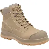 Carhartt Sicherheitsstiefel Detroit 6 Herren Dark Khaki-Schuhgröße 45
