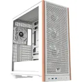 Thermaltake S370 WS Snow, Midi Tower, PC, Weiß, ATX, EATX, micro ATX, Mini-ITX, SPCC, Gehärtetes Glas, Gaming