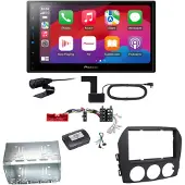 Pioneer SPH-DA77DAB CarPlay Android Auto DAB+ Einbauset für Mazda MX-5 NC
