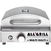 ALL' GRILL Allgrill MULTI-KULTI Gasgrill mit Zündsicherung - Portabler, multifunktionaler Gasgrill
