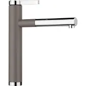 BLANCO Küchenarmatur LINEE-S chrom vulkangrau 526956