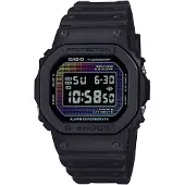 Casio DW-5600RW-1ER G-Shock Digital Herrenuhr Schwarz/Regenbogen