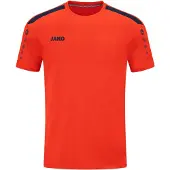 Jako Unisex Trikot Power KA, Farbe:flame/marine, Größe:S