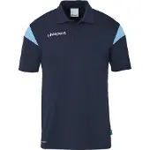 Uhlsport Squad 27 Poloshirt Herren - Marine / Skyblue