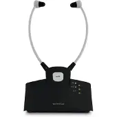 Technisat STEREOMAN ISI 3 | kabelloser Stereo-Funkkopfhörer inkl. Dockingstation
