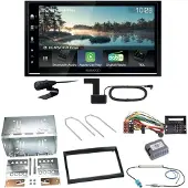 Kenwood DMX7722DABS Android Auto Einbauset für Citroen C2 C3 Berlingo Jumpy