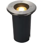 SLV SOLASTO, Bodeneinbauleuchte, rund, Edelstahlblende, GU10