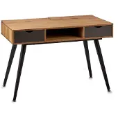 Gift Decor Industrieller Schreibtisch mit Schubladen, 110 x 60 x 75 cm