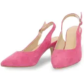 Andrea conti Damen Pumps aus Leder mit 7 cm Absatz, Modell 10071040