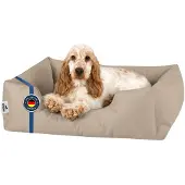 BedDog Hundebett ZARA,(S) ca. 55x40x17cm,NAMIB-SAND (beige)