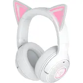 Razer Kraken Kitty V2 BT, Kabellos, 20 - 20000 Hz, Gaming, 325 g, Kopfhörer, Weiß