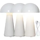 Star Trading LED-Deko-Leuchte 'Mushroom', weiß, ca. 16x28 cm