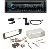 Kenwood KDC-BT950DAB Bluetooth Digitalradio CD Einbauset für Audi A3 8P 8PA