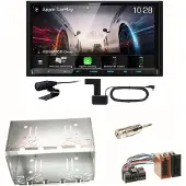 Kenwood DMX8021DABS CarPlay Einbauset für Mercedes Vito Viano W639 W447 Sprinter
