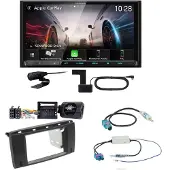 Kenwood DMX8021DABS Android Auto CarPlay Bluetooth Einbauset für Mercedes R W251