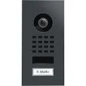 DoorBird D1101V IP Video Türstation Unterputz RAL 7016