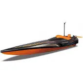Maisto Tech - Ferngesteuertes Speedboat - Hydro Blaster (schwarz/orange)
