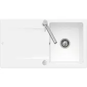 Villeroy & Boch Keramikspüle 33352FR1, Siluet 50 flat Flächenbündige Spüle - inkl.