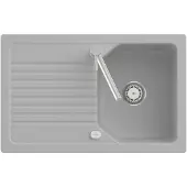 Villeroy & Boch Villeroy Boch 338402SM Linara 45 Keramikspüle Einbau Unterschrankbreite ab 45 cm Steam CeramicPlus Excenterbetätigung - inkl.