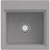 Villeroy & Boch Keramikspüle 33551FKD, Subway Style 50 S Flat Flächenbündige Spüle - inkl.
