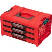 Qbrick Pro Drawer 3 Toolbox 2.0Exp.red - Skrz N7509