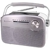 Soundmaster TR480SI, Tragbar, Analog, FM, 3 W, 3,5 mm, Silber