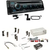 Kenwood KDC-BT760DAB Bluetooth Digitalradio USB CD Einbauset für Audi A3 8L
