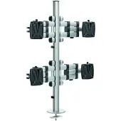 Novus TSS Quattro Monitorarm-Set max. 48kg insg./stufenlos/Tischbef