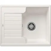 BLANCO ZIA 40 S, Weiß, 1 Becken, 335 x 450 mm, 19 cm, 615 mm, 190 mm