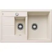 BLANCO Metra 6 S Compact Softweiß - 527 114 Granitspüle
