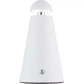 Globo Tischleuchte Beistelllampe Leselampe weiß matt Akku Touchdimmer LED H 16 cm
