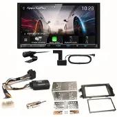 Kenwood DMX8021DABS Android Auto CarPlay Einbauset für Suzuki SX4 Fiat Sedici