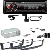 Pioneer MVH-330DAB Bluetooth Digitalradio Einbauset Smart ForTwo 450