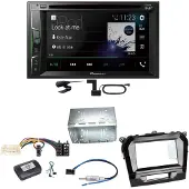Pioneer AVH-A3200DAB Bluetooth Digitalradio Einbauset für Suzuki Vitara LY