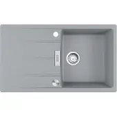 Franke Maris Centro Einbauspüle Fragranitspüle CNG 611-86 Steingrau Drehknopf Edelstahl ab 50 cm 114.0682.459 - inkl.