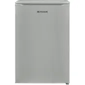 Telefunken Kühlschrank ohne Gefrierfach freistehend | 135 Liter | Kühlschrank klein mit Gemüsefach | C-135-100-S silber