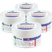 Höfer Chemie 4x500 g BAYZID Multiblock 5in1 langanhaltende Chlorung für sauberes Poolwasser