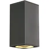 SLV Big Theo Up & Down Außen-Wandleuchte Eckig Anthrazit 229575