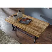 MASSIVMOEBEL24.DE MASSIVMOEBEL24 Couchtisch Altholz 120x60x45 lackiert INDUSTRIAL #35