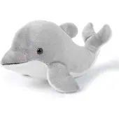 Bon Ton Toys - Plüschtier - Delfin (25cm) lebensecht Kuscheltier Stofftier Plüschfigur