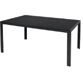 Mojawo Alu Nonwood Gartentisch Esstisch Outdoortisch anthrazit 180x90cm