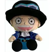 Sakami Merchandise One Piece Plüsch Sabo-figur 20 Cm Blau Blau One Size