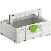 Festool SYS3 TB M 137, Werkzeugkasten, Grün, Weiß, 10,4 l, 40 kg, 296 mm, 396 mm