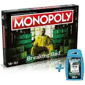 Winning Moves Monopoly - Breaking Bad (deutsch/englisch) + Top Trumps Brettspiel Gesellschaftsspiel