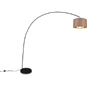 TRIO - Stehlampe MANSUR - Schwarz - 45x45x210 cm