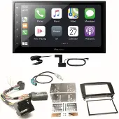 Pioneer SPH-DA250DAB USB Digitalradio Einbauset für Mercedes CLK W209 Facelift