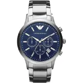 Emporio Armani Emporio AR2448 Uhr Herrenuhr Edelstahl Datum silber
