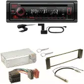 Kenwood KDC-BT450DAB Bluetooth Digitalradio CD Einbauset für Seat Leon Toledo 1M