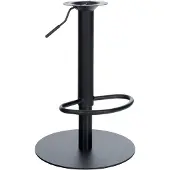 CLP Ersatzgestell für Barhocker bis 150 kg 10 x 10 cm Lochabstand aus Metall schwarz